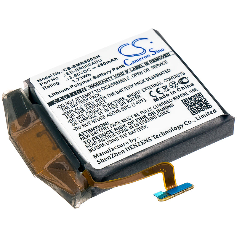 450mAh Galaxy Watch 46mm Replacement Battery (SM-R800/SM-R805) - 3.85V Li-Polymer, Extended Life, Repair Part