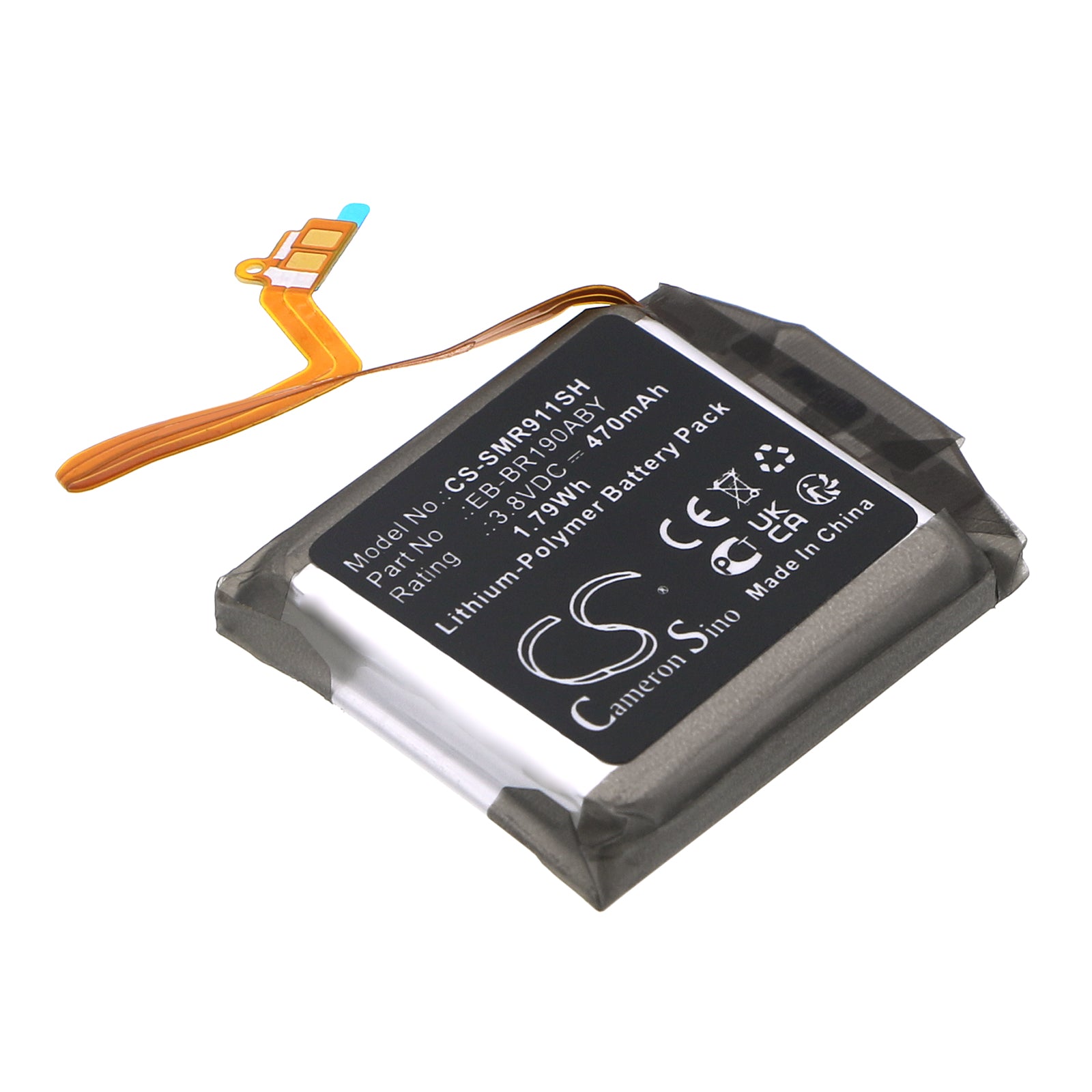 Galaxy Buds Pro SM-R190 Charging Case Battery Replacement - 470mAh 3.8V Li-Polymer