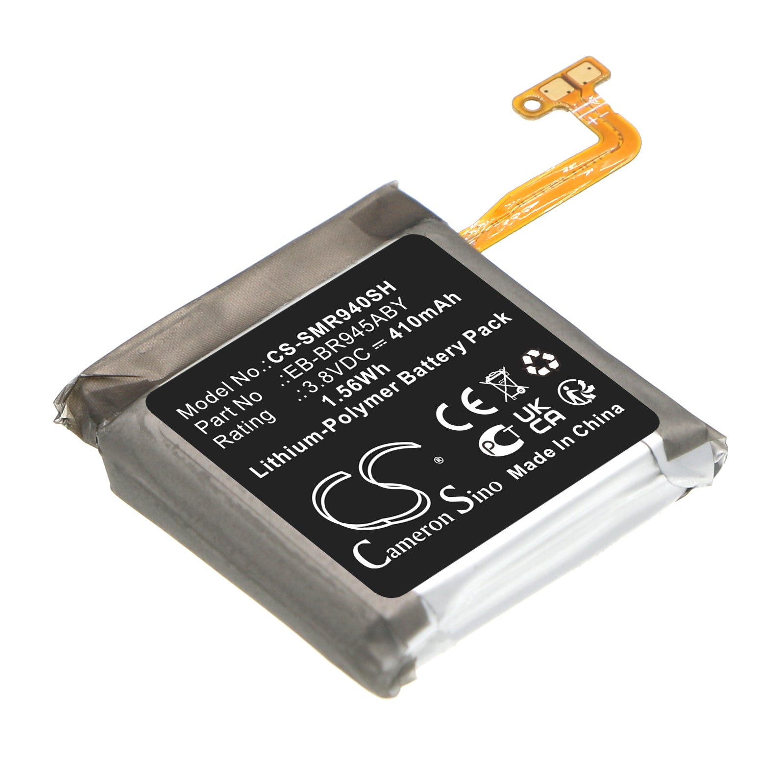 Galaxy Watch 6 44mm Battery: SM-R940/R945, EB-BR945ABY, 410mAh Li-Polymer, GH43-05158A - Repair Part