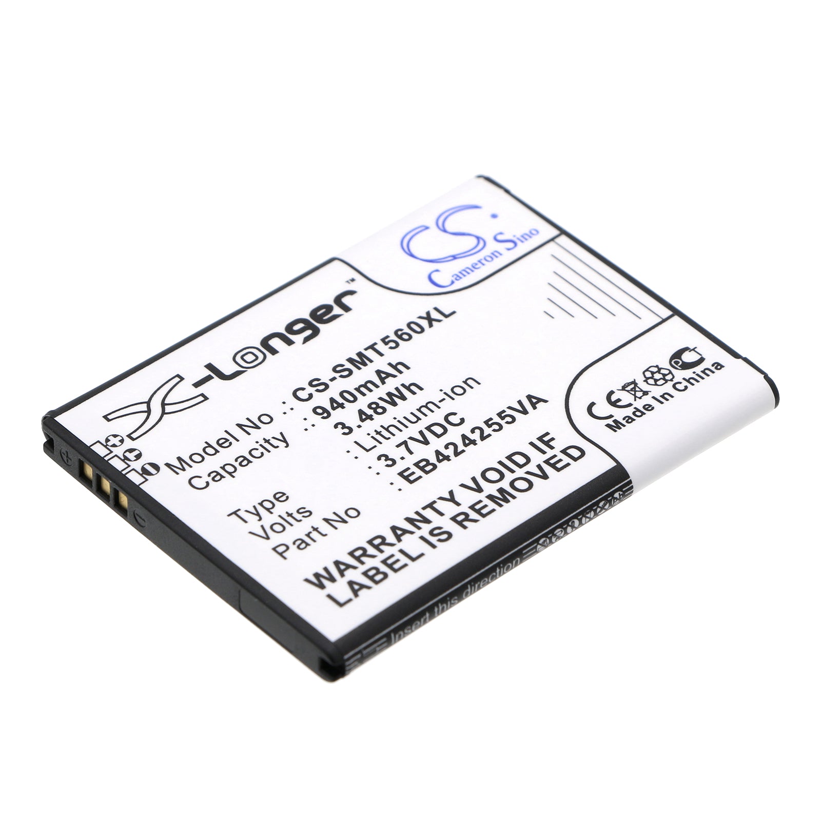 940mAh Replacement Battery for Samsung Corby II, Gravity, Evergreen, Solstice - 3.7V Li-ion, Phone Battery Replacement