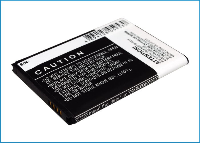 1750mAh Replacement Battery for Galaxy Exhilarate 4G SGH-I577 & Galaxy S Blaze 4G SGH-T769 - 3.7V Li-ion