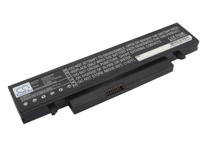 4400mAh Laptop Battery for Samsung N210 N220 NB30 X420 X520 Series, 11.1V Li-ion - Extended Life Replacement