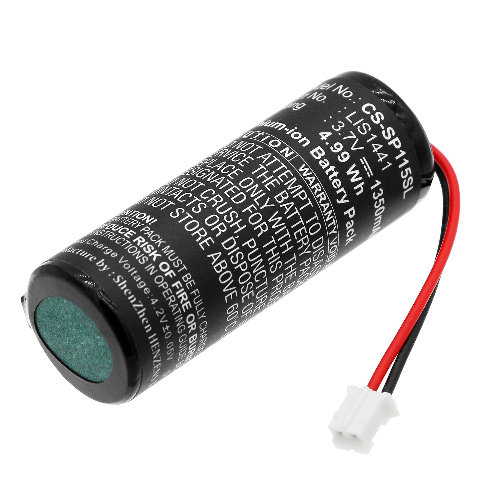 1350mAh Replacement Battery for PS3 Move & PS4 Motion Controller (CUH-ZCM1U, LIP1450, LIS1441) - 3.7V, 5Wh