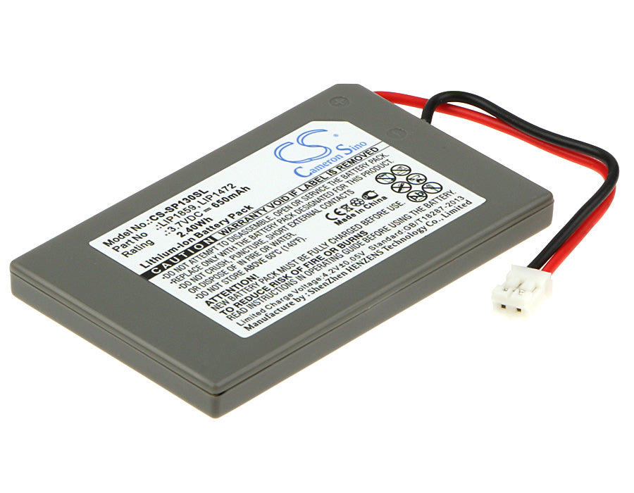 650mAh Replacement Battery for Sony PS3 SIXAXIS Controller CECHZC1E/U/J/H - 3.7V Li-ion