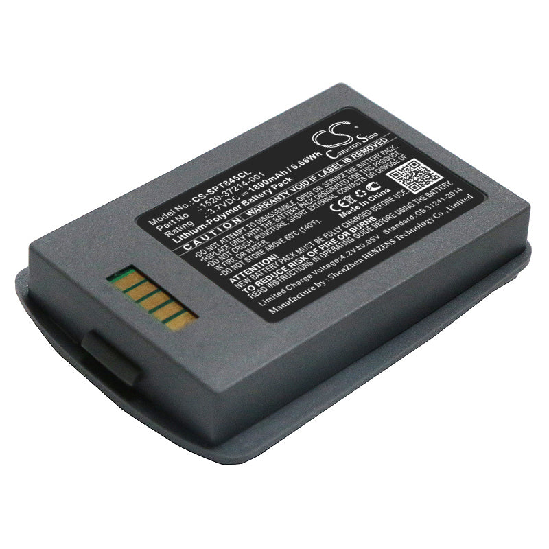 1800mAh Replacement Battery for Spectralink 8400/8450 & Polycom 8440 Cordless Phones (3.7V Li-ion) - Extended Life Battery