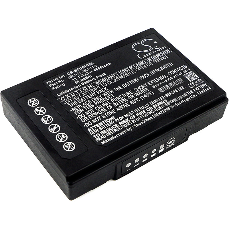 4600mAh Li-ion Battery - Sumitomo Fusion Splicers TYPE-81C, 81M12, Z1C, T-600C, 71C - 11.1V Extended Life