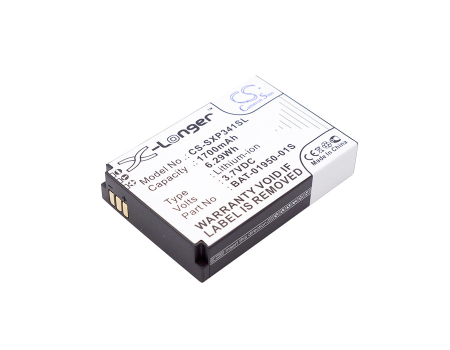 1700mAh 3.7V Li-ion Replacement Battery for Socketmobile & Sonim XP Strike/3410 Smartphones