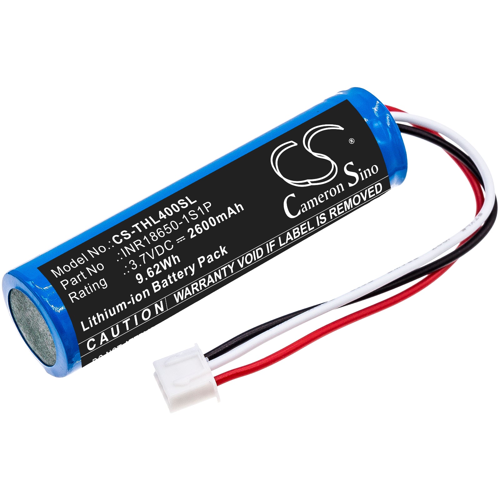 2600mAh Replacement Battery for Theradome LH40, LH80, LH80 PRO Laser Hair Growth Helmet - 3.7V Li-ion