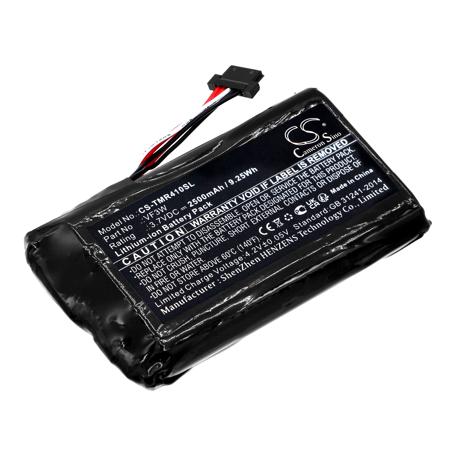 2500mAh Battery Replacement for TomTom Rider 400, 410, 550 Great Rides Edition GPS Navigator - Extended Life