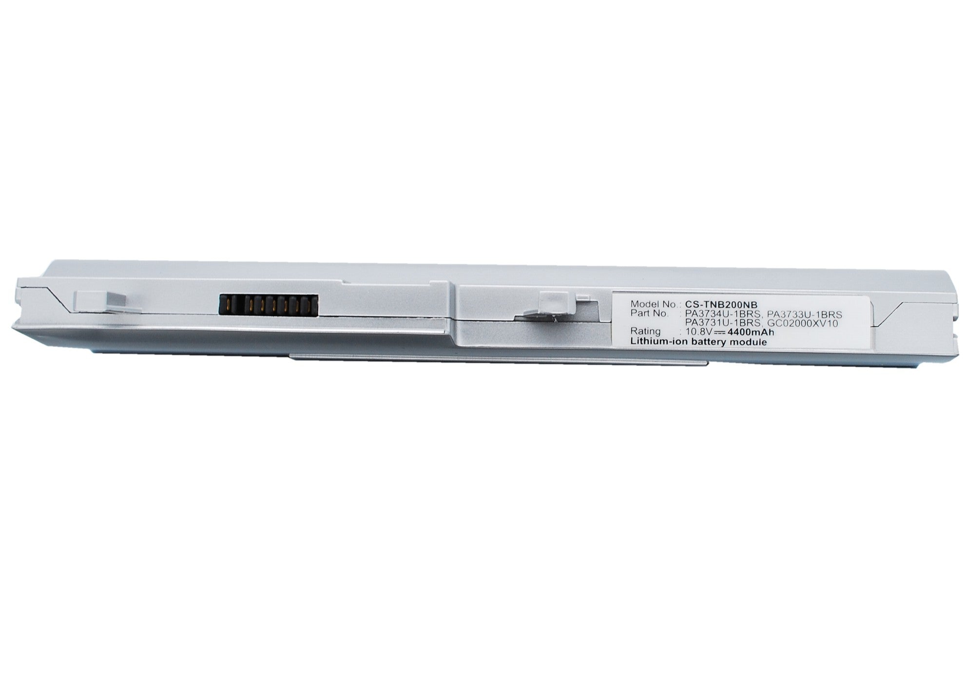 4400mAh 10.8V Li-ion Replacement Battery for Toshiba Satellite NB200 & NB205 Series Laptops