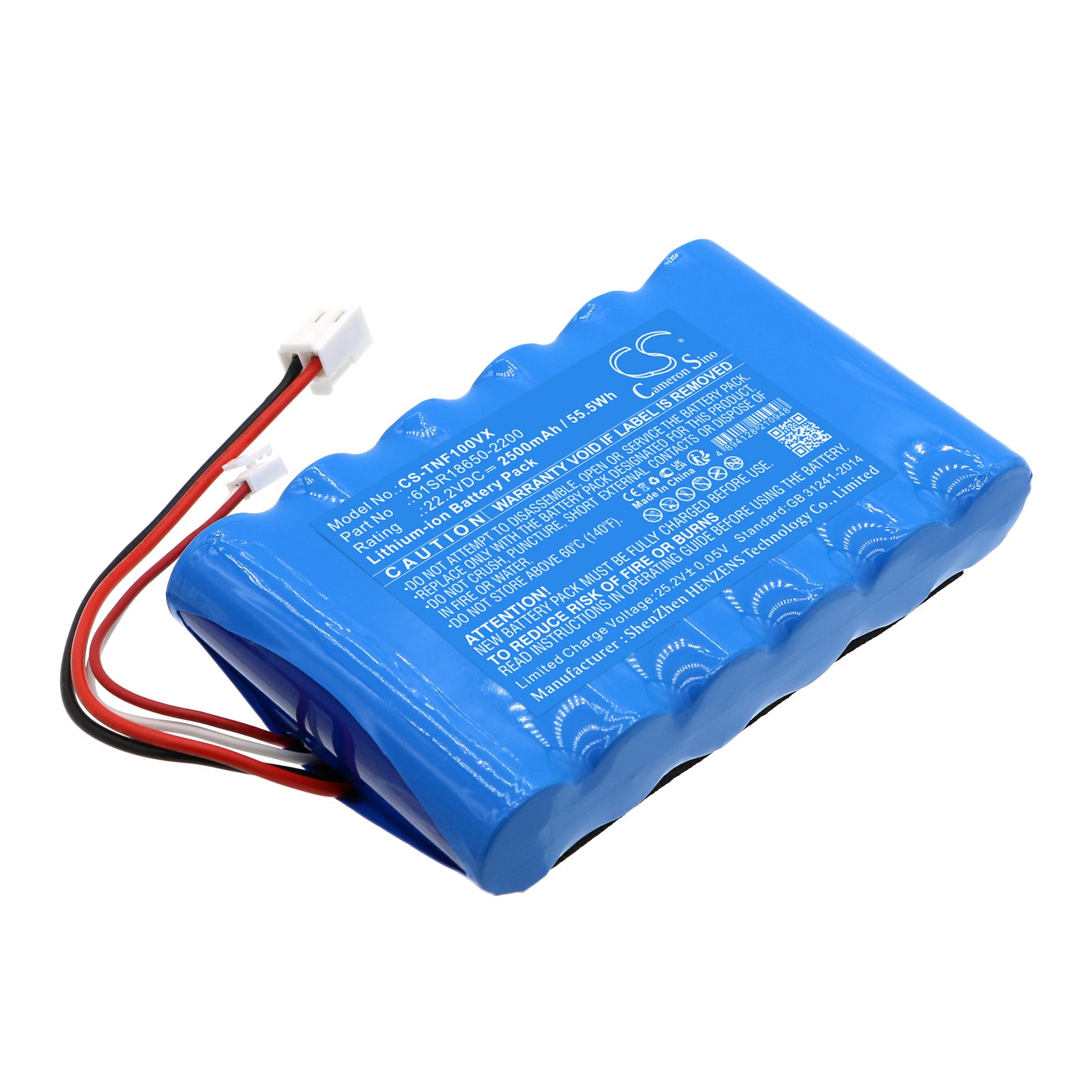 2500mAh Replacement Battery for Tineco iFloor & ETA Aquamaster Vacuum - 22.2V Lithium-Ion