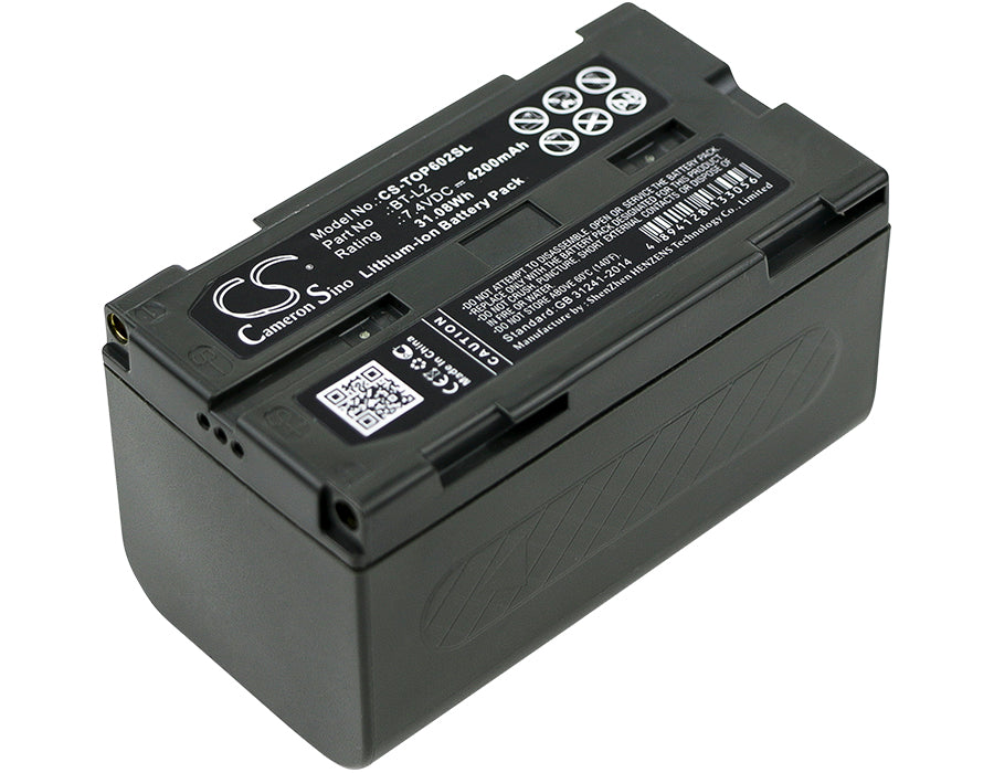 7.4V 4200mAh Li-ion Replacement Battery for Topcon ES/OS Total Stations & HiPer II GPS Receivers - BT-L2 Compatible