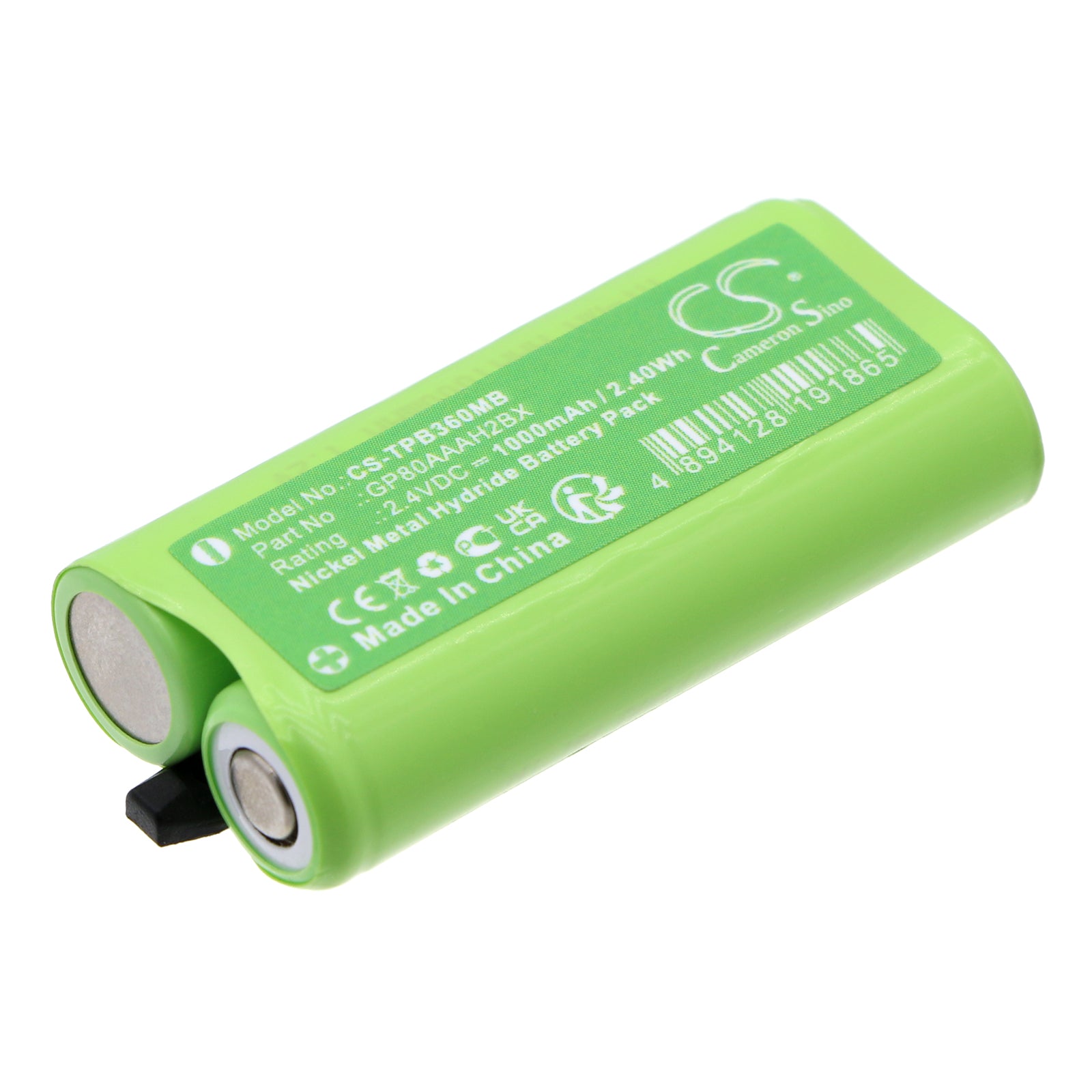 2.4V 1000mAh Ni-MH Replacement Battery Pack for Oricom SC100 SC200 & Topcom BabyTalker Baby Monitors