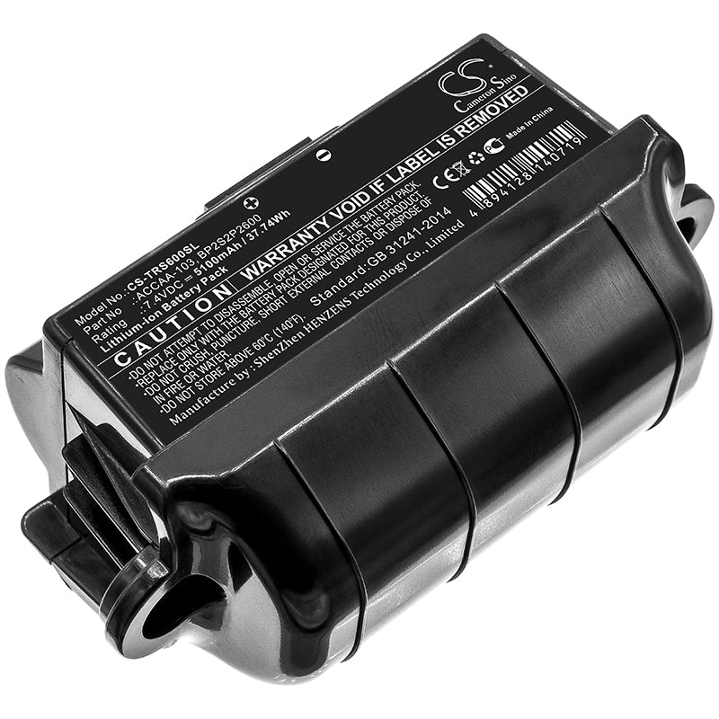 7. 4V 5100mAh Li-ion Battery for Trimble Yuma & Yuma 2 Rugged Tablet, Yellow, ACCAA-103 Replacement