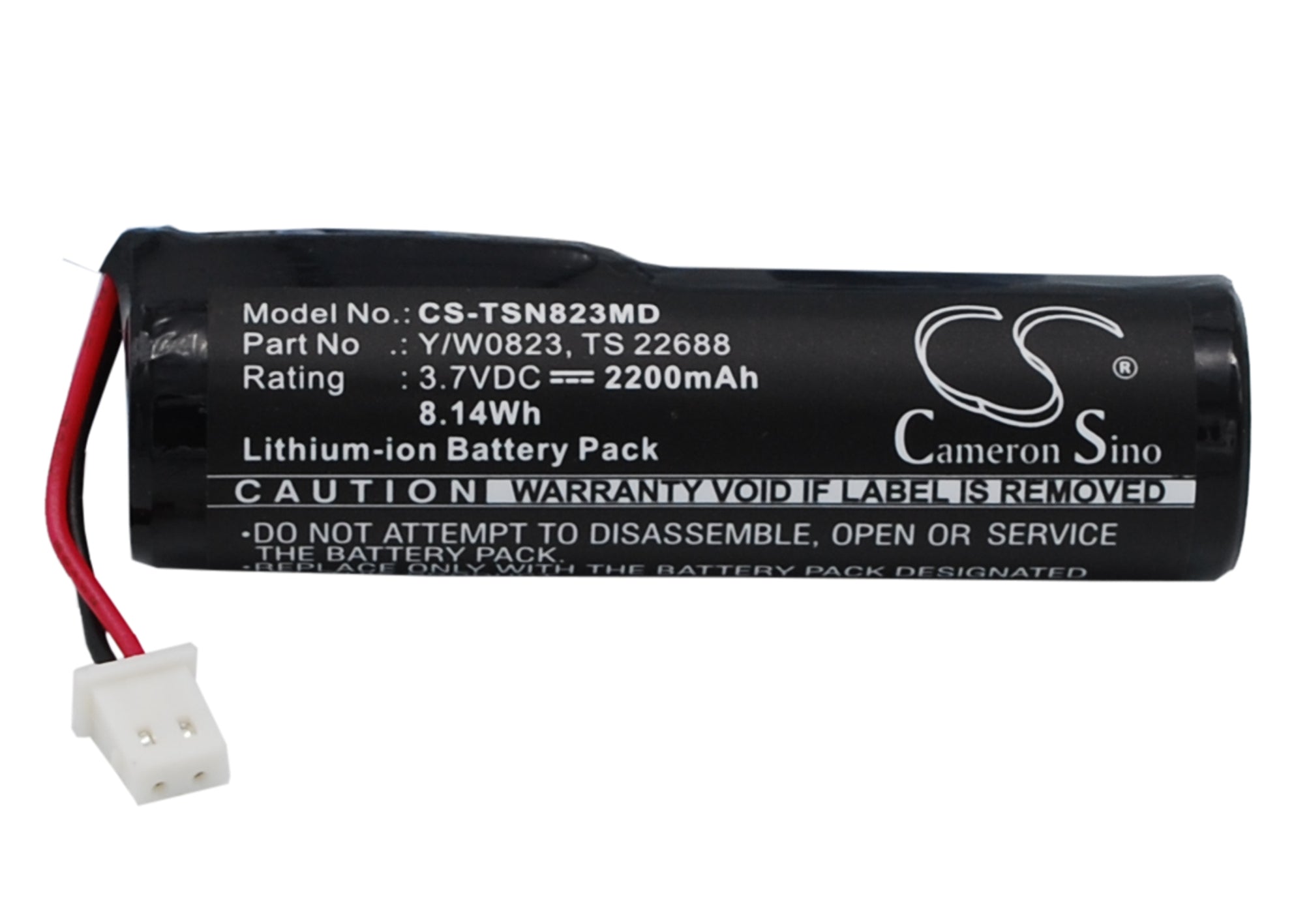 2200mAh Li-ion Battery for Thermo Scientific S1 Pipet Filler - 3.7V, 8.14Wh Replacement Power