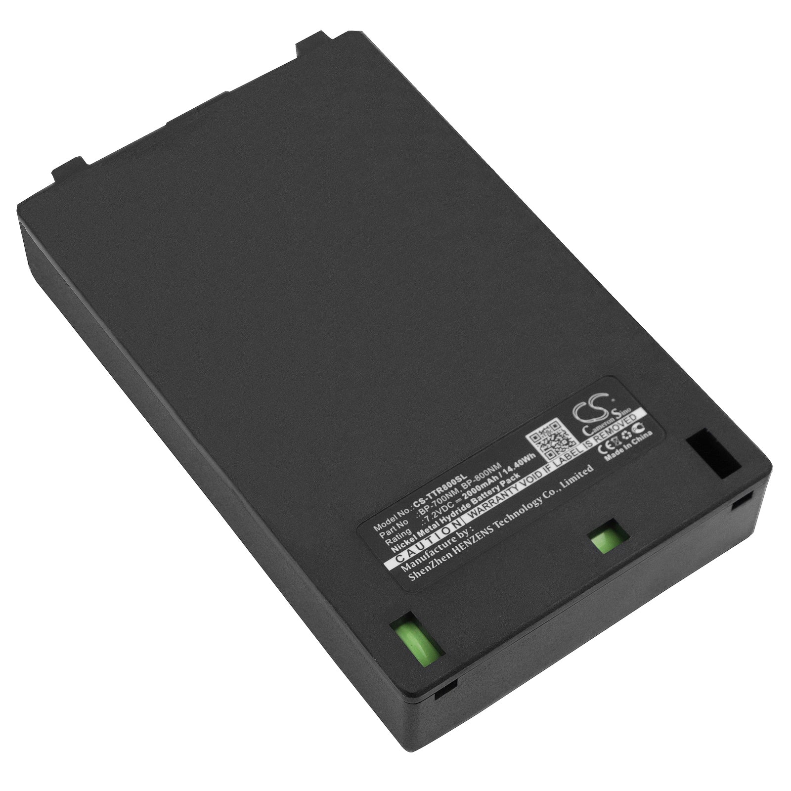 7.2V 2000mAh Ni-MH Replacement Battery for Bosch TR-700/800 & Telex Wireless Headsets BP-700NM