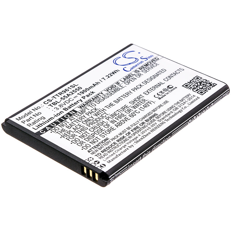 1900mAh Battery Replacement for TP-Link TL-TR961, M7350 & M7350 Ver 2 Mobile Hotspot - 3.8V Li-ion