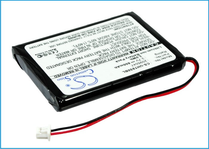 800mAh 3.7V Li-ion Replacement Battery for Unitech HT850 & HT580 Barcode Scanners (44x34x5.2mm)