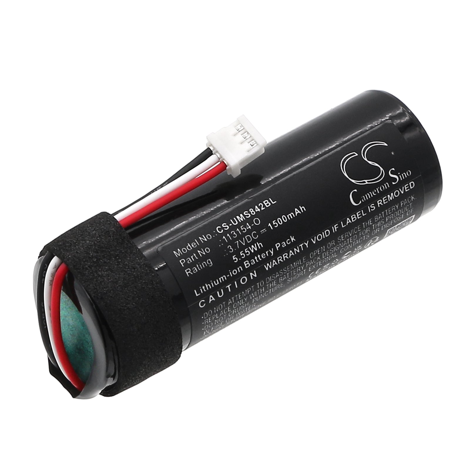 1500mAh Replacement Battery for Unitech MS840B MS842P Barcode Scanners, 3.7V Li-ion, Replaces 1400-900014G