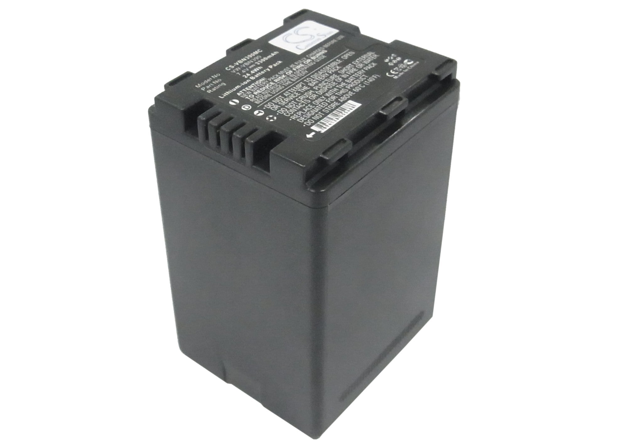 3300mAh Extended Battery for Panasonic HDC-TM900 & HC-X920 Camcorders (7.4V VW-VBN390 Replacement) Long-Life Power