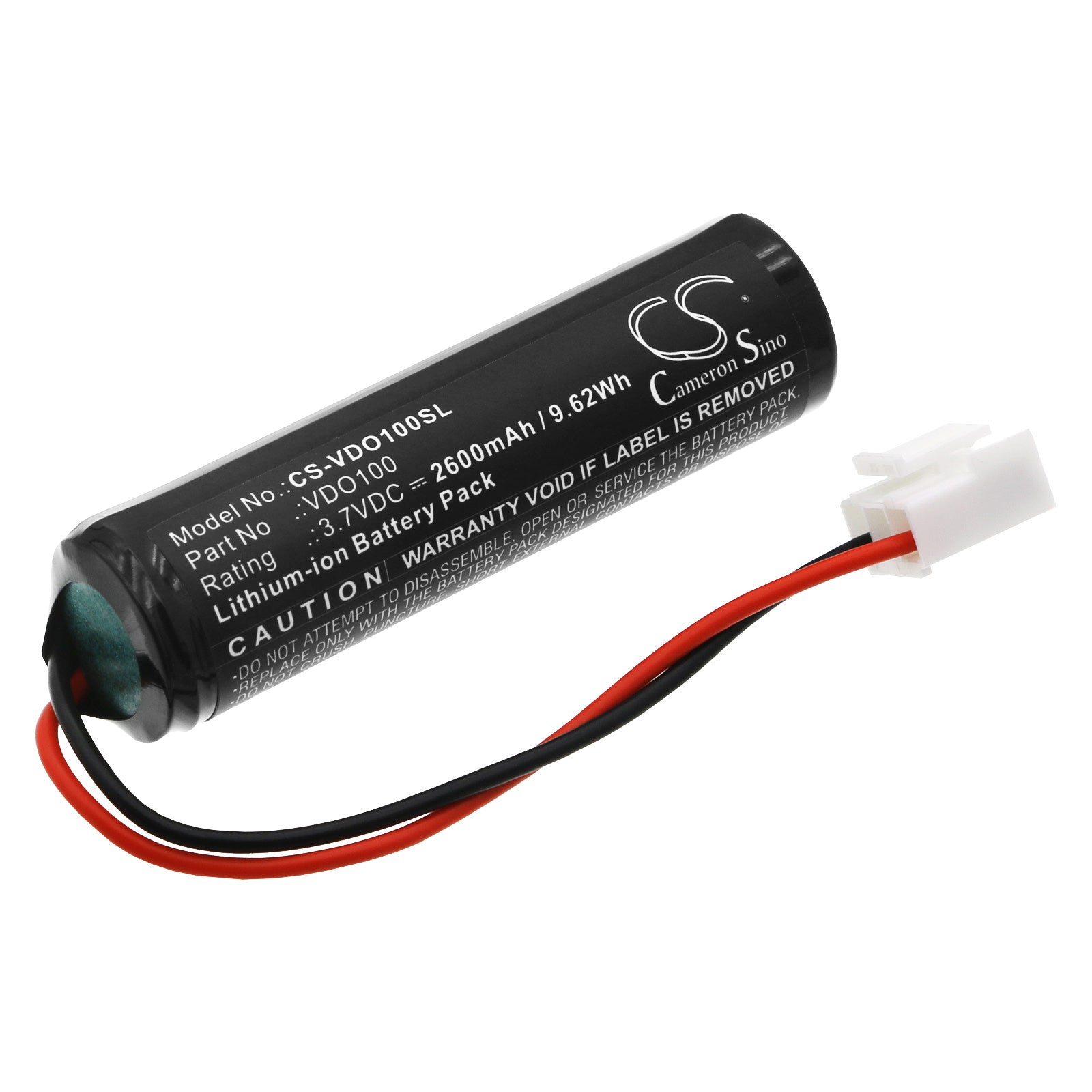 VDO Check Diagnostic Tool Replacement Battery - 2600mAh Lithium-ion, 3.7V, VDO100 Scanner