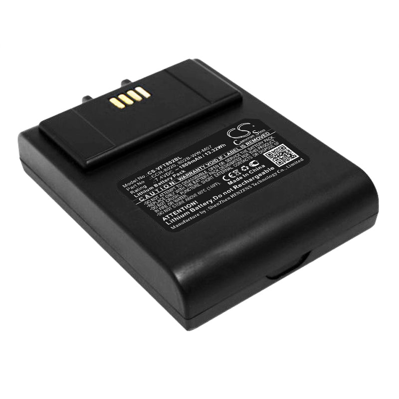 1800mAh 7.4V Lithium-Ion Replacement Battery for VeriFone Nurit 8020 & 802B-WW-M05 Payment Terminals