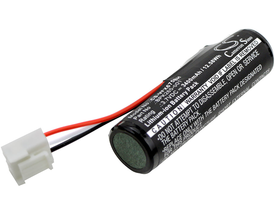 3400mAh Replacement Battery for Aisino V71 & Verifone VX675/VX690/C680 Payment Terminals - 3.7V Li-ion Rechargeable
