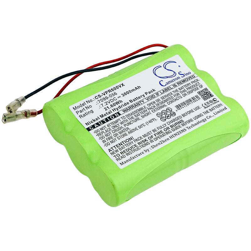 7.2V 3000mAh Ni-MH Replacement Battery for WOLF Garten GH60, GX-M, GS40 Cordless Garden Tools