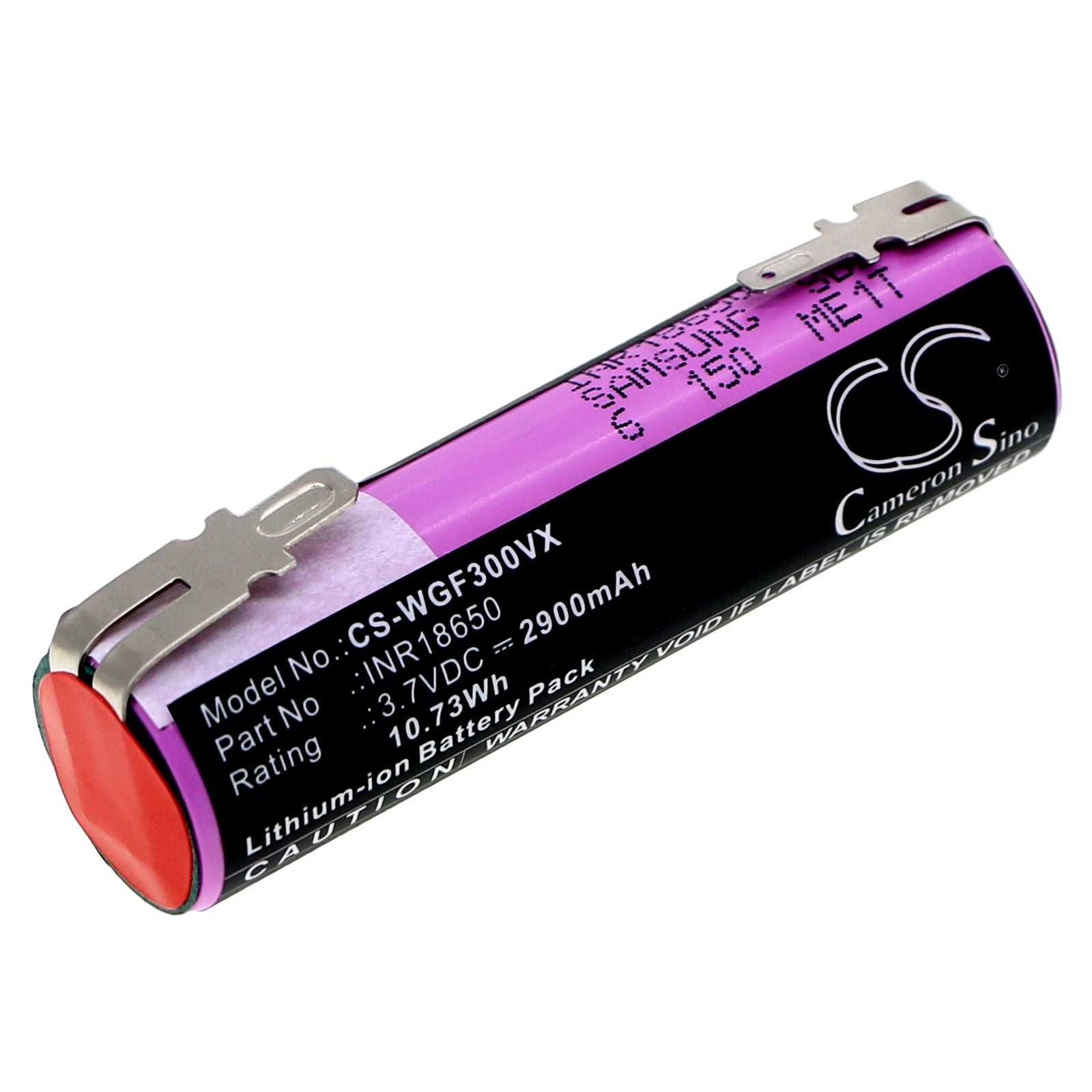 2900mAh 3.7V Li-ion Battery for Alpina AGS 60 Li & Bosch IXO Series - 66.65x19.5x18.5mm Replacement