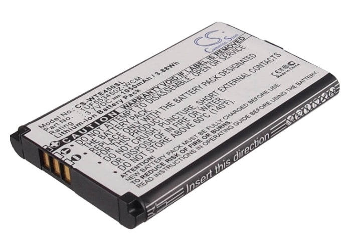 1050mAh Battery Replacement for Wacom Intuos5 & Bamboo CTL/CTH-470, PTH-450/650/850 Tablets (3.7V Li-ion)