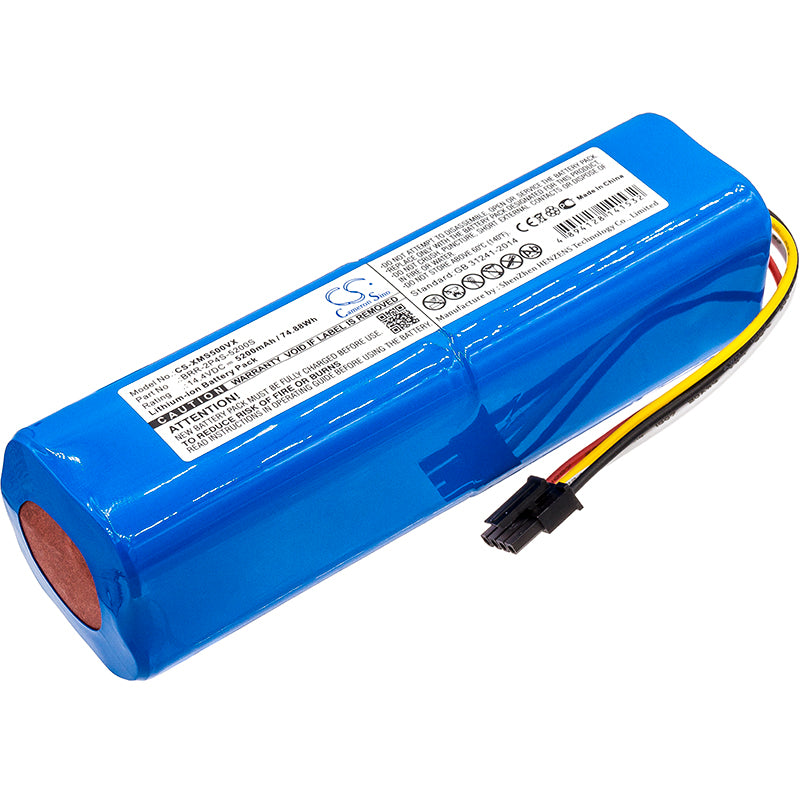 5200mAh Replacement Battery for Dreame Roborock Xiaomi Vacuum - D9, L10 Pro, S7, S6 Max Series
