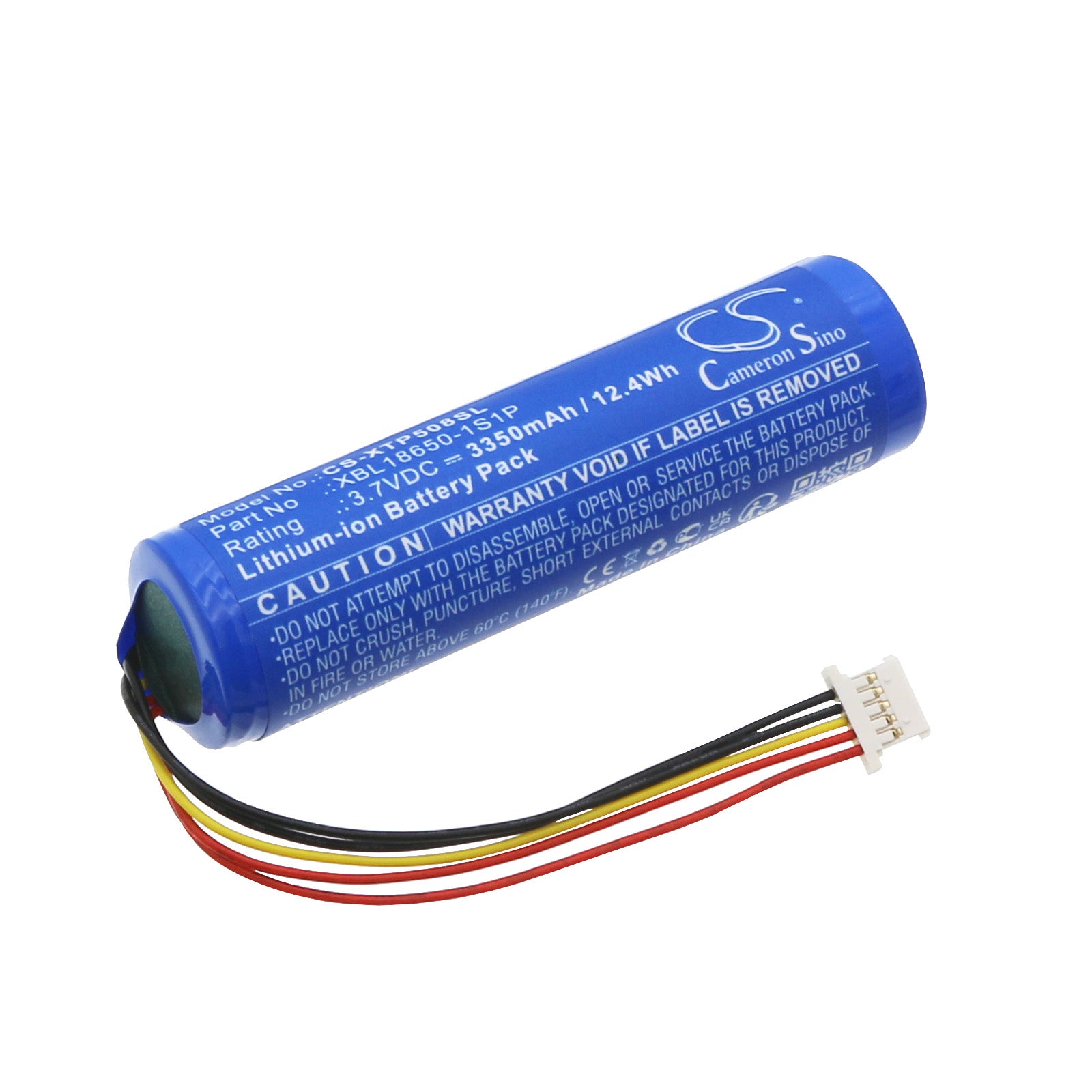 XTOOL InPlus IP508/IP508S Scan Tool Replacement Battery, 3350mAh, 3.7V, 12.4Wh, Diagnostic Application