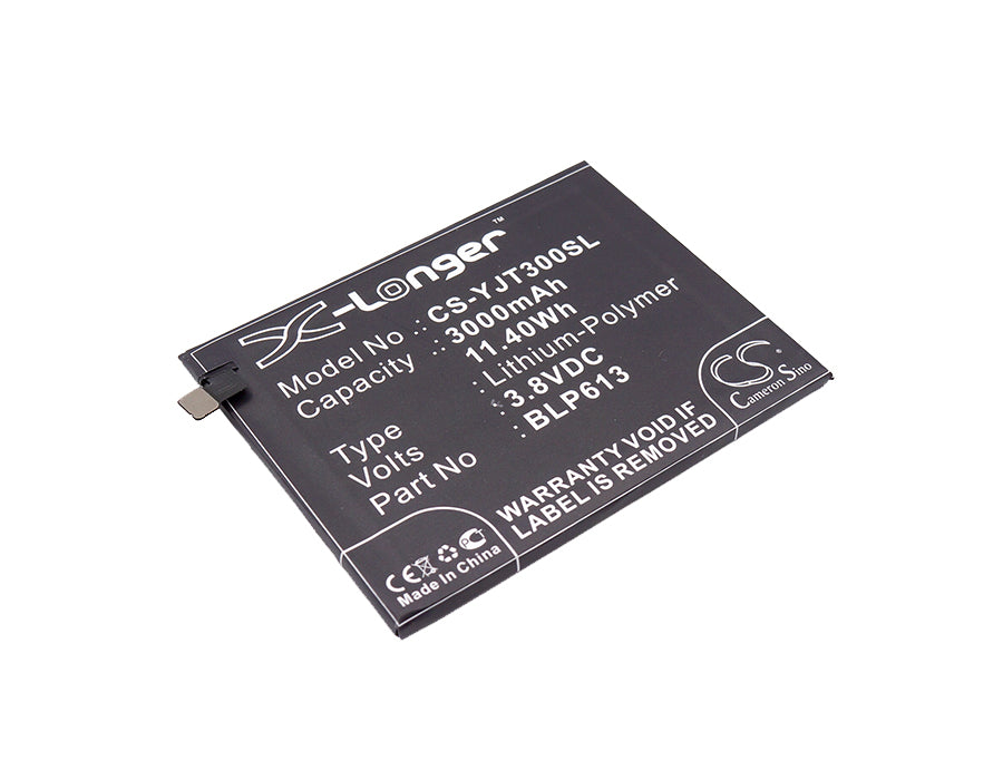 3000mAh Replacement Battery for OnePlus 3/3 Dual SIM (A3000, A30003) - 3.8V 11.4Wh - Phone Repair Battery
