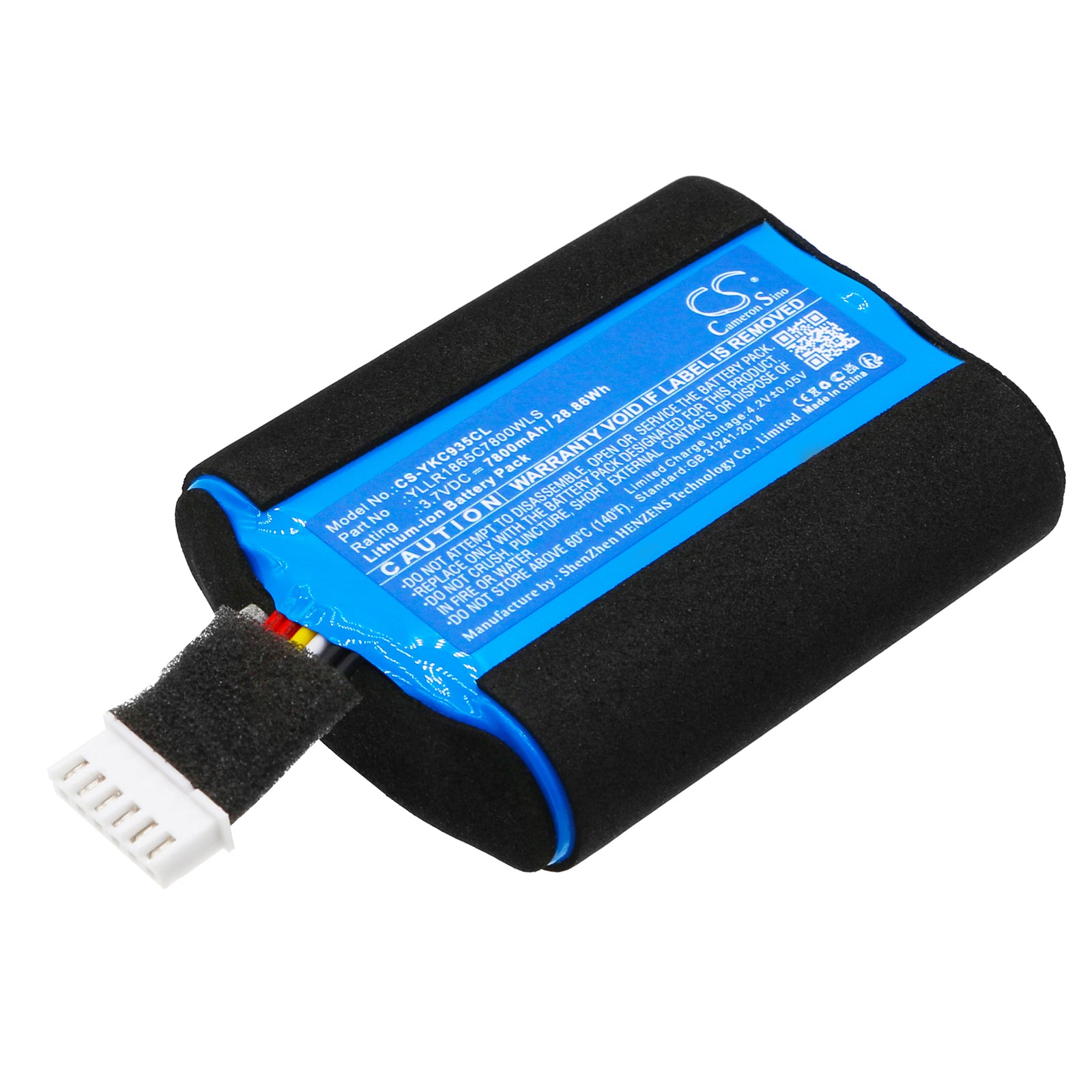 7800mAh Replacement Battery for Yealink CP925 CP935W CP960 CP965 Conference Phones - Long-Lasting Li-ion 3.7V 28.86Wh