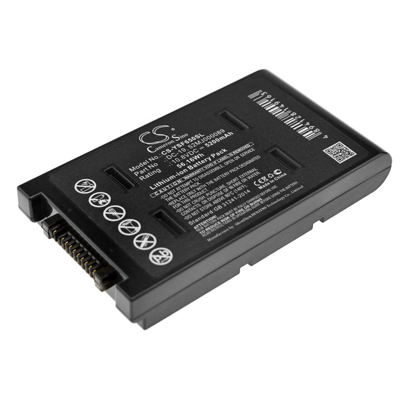 5200mAh Li-ion Battery for YUT Survey Equipment SF620, SF650, SF760, CTS-Series, Sitesecan 250 - 10.8V, 56.16Wh Replacement