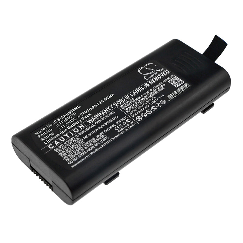 Zondan Apollo N5 & ZD120D Medical Device Battery - 2600mAh, 11.1V, LI13S020F Replacement
