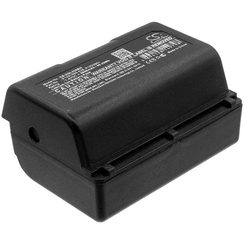 6800mAh Extended Battery for Zebra QLN/ZQ/ZR Mobile Printers - 7.4V Li-ion Replacement, P1031365-025