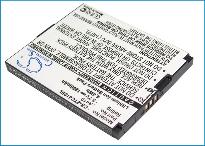 1200mAh 3.7V Li-ion Replacement Battery for Cricket A410, Calcomp A410, TXTM8T Smartphones