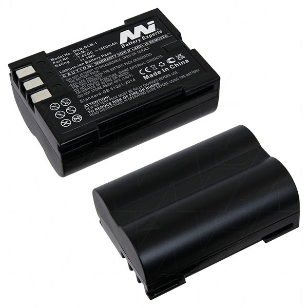 MI Battery Experts DCB-BLM-1-BP1 Pro Camera Battery - 7.2V, 1.5Ah Lithium-Ion, 75g Lightweight for Extended Shooting