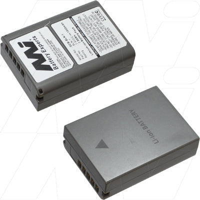 MI Battery Experts DCB-BLN-1-BP1 7.6V 1.05Ah Li-Ion Battery for Professional Digital Cameras