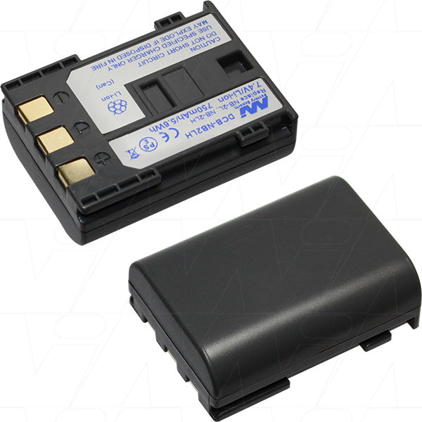 Professional-Grade DCB-NB2LH-BP1 Digital Camera Battery 750mAh, 7.4V, 5.5Wh, Lithium-Ion, 43g, for Extended Shooting