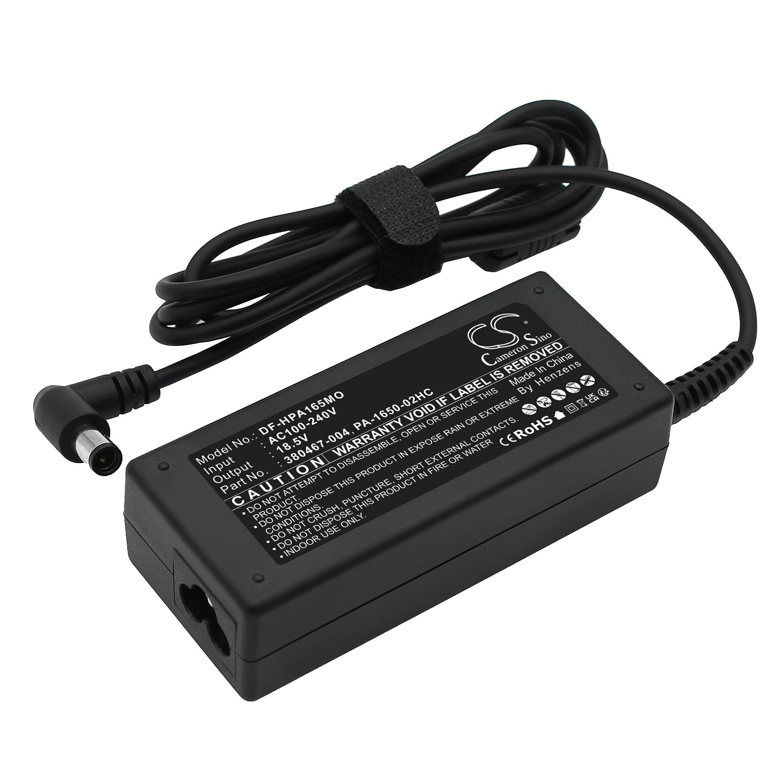 Compaq Presario B1201VU Laptop AC Adapter Charger - 7.4x5.0mm Connector - HP Compatible Replacement Power Supply
