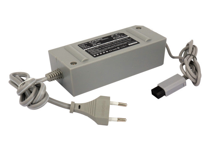 Nintendo Wii AC Power Adapter Replacement - RVL-002, US Plug, Console Power Supply Cord