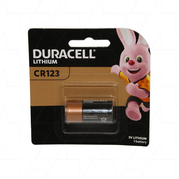 Duracell DL123AB 3V Lithium Battery Professional-Grade Power for High-Performance Cameras & Flashes, 10-Year Shelf Life, -40°F to 140°F Range