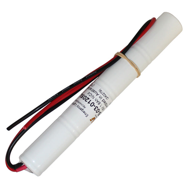 MI Battery Experts ELB-03-01205L 4.8V NiCd Battery Pack Reliable Power for Emergency Lighting & Industrial Controls
