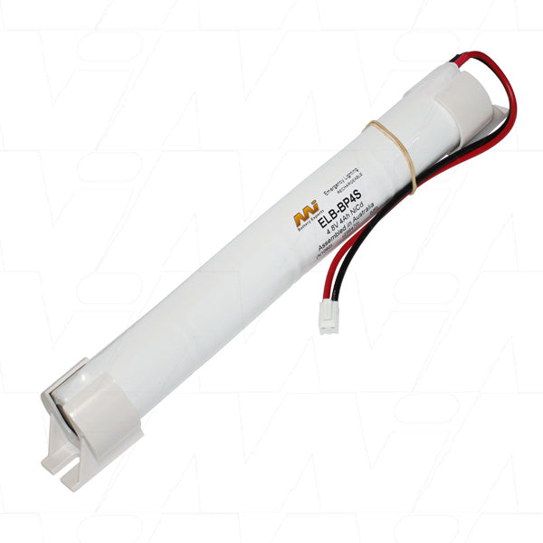 MI Battery Experts ELB-BP4S 4.8V NiCd Battery Pack - 4Ah Capacity for Industrial Equipment & Emergency Lighting