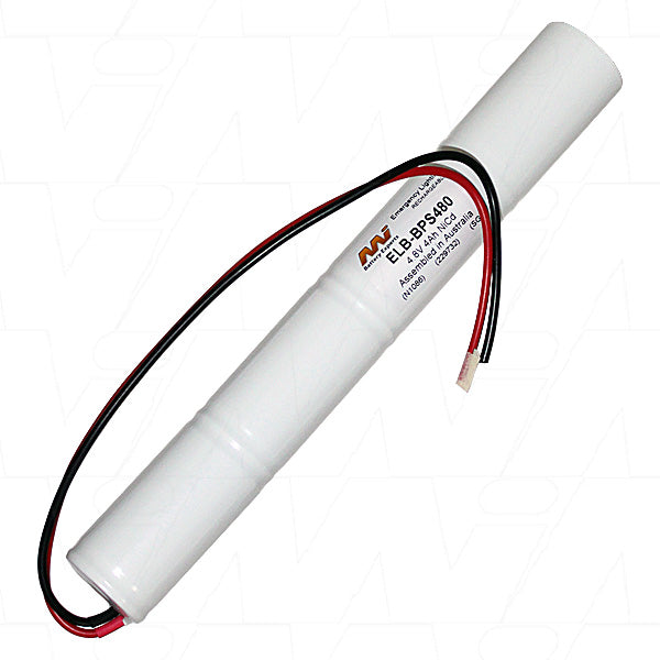 ELB-BPS480 4.8V 4Ah NiCd Emergency Lighting Battery Pack - Reliable Backup Power for Commercial Safety Systems