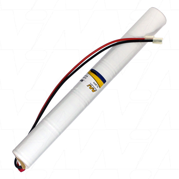 MI Battery Experts ELBP5 6V 4Ah NiCd Emergency Lighting Battery - Long-Life Backup Power for Exit Signs & Safety Systems