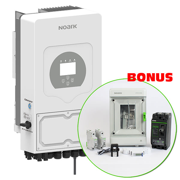 NOARK EX9N-DH-8KS-AU BONUS 48V Hybrid Inverter 190A Dual Chemistry Compatible for Residential & Commercial Solar Storage
