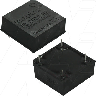 Rayovac FB2032H2-BA 3V Lithium Battery Twin Pack 360mAh Industrial Memory Backup Power for PLCs & Critical Systems